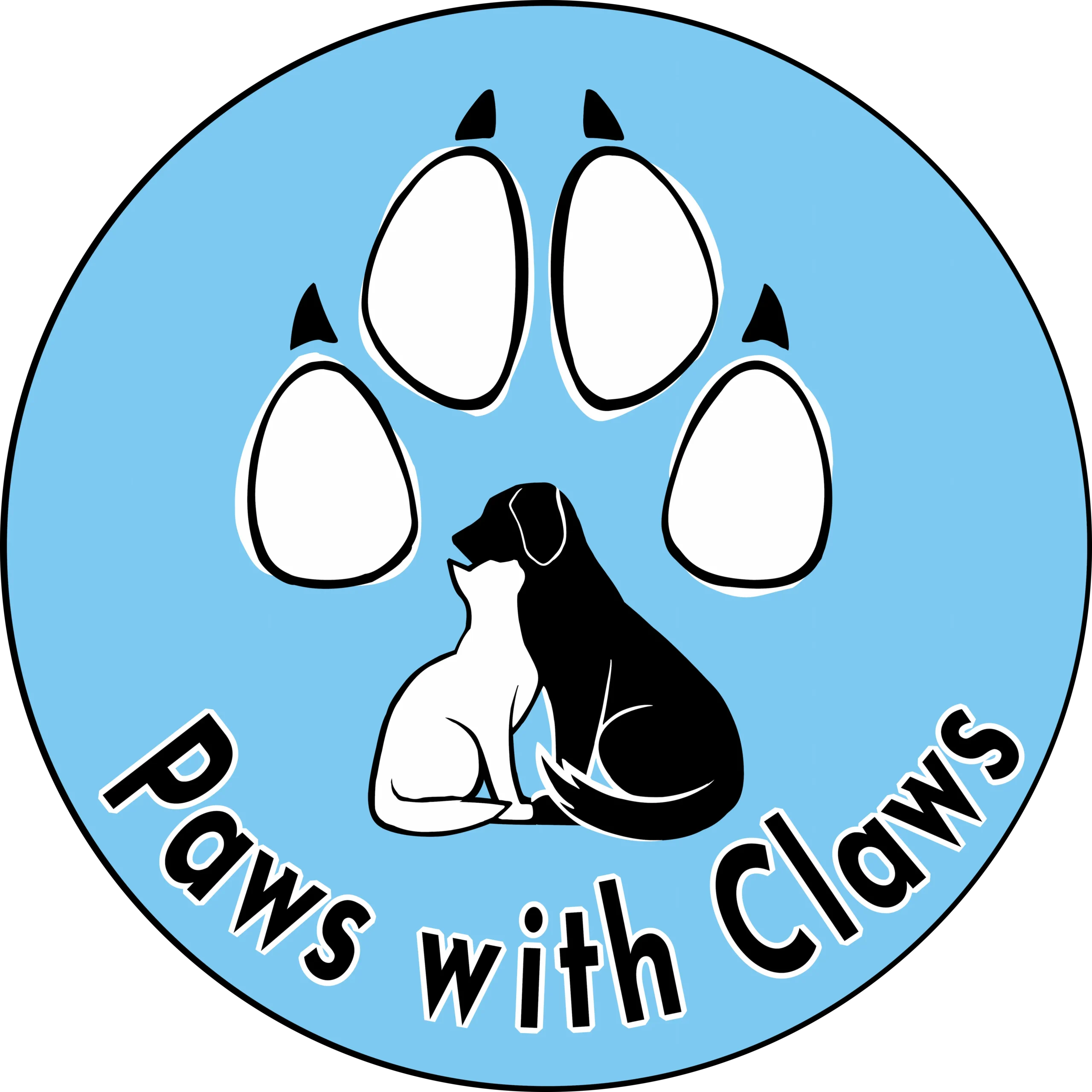 Paws with Claws Pet Spa & Resort Official Logo in Ahwatukee AZ - Paws With Claws Pet Spa & Resort